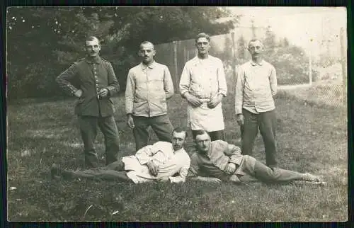 4x Foto AK Soldaten 1. WK im Einsatz Grenze Holland Deutschland uvm. 1915