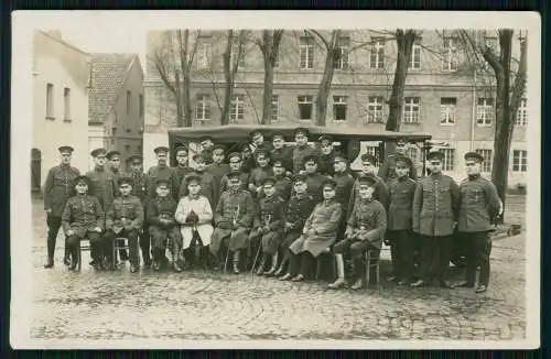 2x Foto AK Hamburg Gruppe Wachtmeister Staatliche Schutzpolizei Preußen 1931