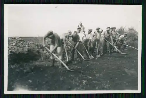 Foto Ebelsbach am Main Lr. Haßberge RAD 286 im Arbeitseinsatz 1939