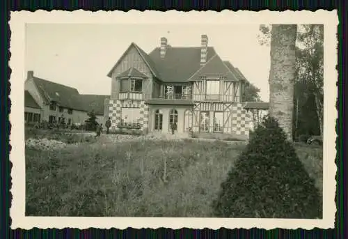 Foto Quartier Wehrmacht Marmouillé déléguée Chailloué Orne Normandie 1941