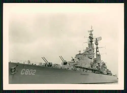 Foto Niederländisches Kriegsschiff, Kruiser Hr. Ms. De Zeven Provincien, C 802