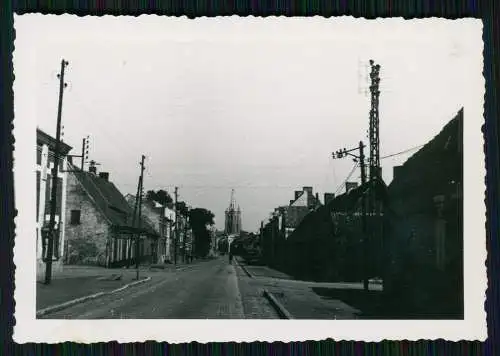 4x Foto Soldaten Wehrmacht Vormarsch Frankreich Saint-Omer, Vimy Pas-de-Calais