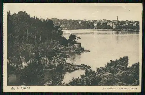 17x AK Dinard Ille-et-Vilaine Bretagne Mündung der Rance bei Saint-Malo 1939