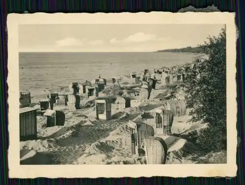 4x Foto Ostseebad Lubmin in Pommern Mecklenburg-Vorpommern bei Greifswald 1939