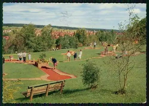 Foto AK Freudenstadt im Schwarzwald Garten-Golf Minigolf Bahnengolf Anlage