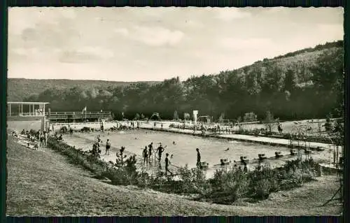 Foto AK Heidenheim an der Brenz Wald-Bad Freibad Badeanstalt Baden-Württemberg