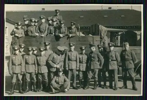 6x Foto Kaserne Soldaten Wehrmacht Neckar-Odenwald Franken Nord Württemberg ?