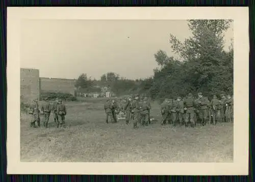 7x Foto Soldaten Wehrmacht Quartier Le Cateau-Cambrésis Hauts-de-France 1941