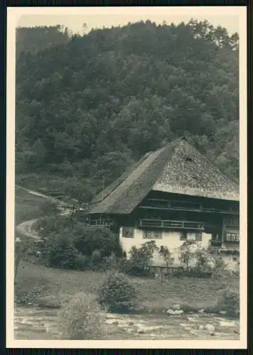 8x Foto Dörfer Schwarzwald Häuser Wohnstallhaus Walm- oder Krüppelwalmdach 1939