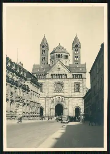 3x Foto Speyer am Oberrhein Versicherungsanstalt der Pfalz, Dom uvm. 1939