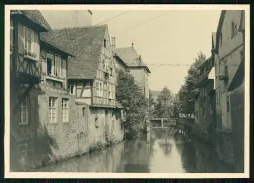 altes Foto 15x10 cm Erbach im Odenwald. Partie an der Mümling 1939