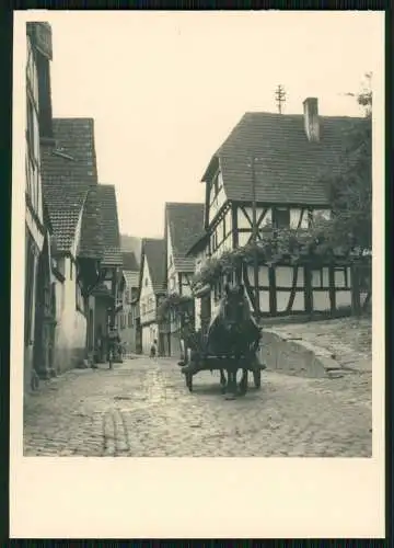 5x Foto Dörrenbach Rheinland Pfalz Fachwerkhäuser Kirche uvm.  1936