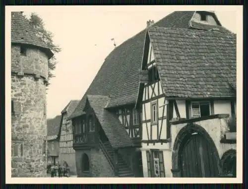 5x Foto Dörrenbach Rheinland Pfalz Fachwerkhäuser Kirche uvm.  1936