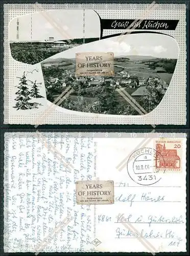 Foto AK Küchen Hessisch Lichtenau Werra-Meißner-Kreis Panorama vom Hortkarte 