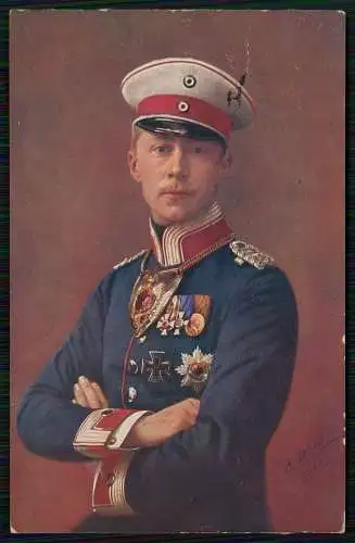 10x AK Militär Adel Monarchie Kaiserzeit 1. WK Kaiser Prinzessinnen Prinzen uvm.