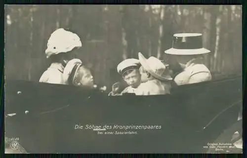 10x AK Militär Adel Monarchie Kaiserzeit 1. WK Kaiser Prinzessinnen Prinzen uvm.