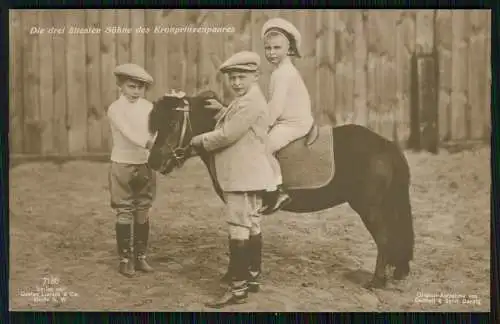 10x AK Militär Adel Monarchie Kaiserzeit 1. WK Kaiser Prinzessinnen Prinzen uvm.