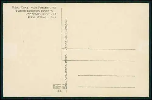 10x AK Militär Adel Monarchie Kaiserzeit 1. WK Kaiser Prinzessinnen Prinzen uvm.