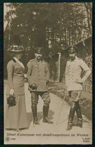 10x AK Militär Adel Monarchie Kaiserzeit 1. WK Kaiser Prinzessinnen Prinzen uvm.