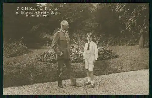 10x AK Militär Adel Monarchie Kaiserzeit 1. WK Kaiser Prinzessinnen Prinzen uvm.