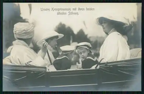10x AK Militär Adel Monarchie Kaiserzeit 1. WK Kaiser Prinzessinnen Prinzen uvm.