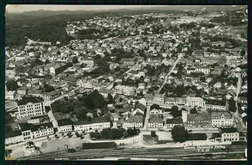 Foto AK Larvik Fylke Vestfold Norwegen Südküste Luftbild Fliegeraufnahme Norge