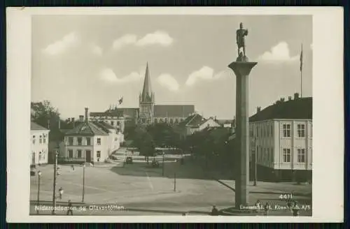 Foto AK Ansichtskarte Postkarte Trondhjem Trondheim Norwegen, Nidarosdom Norge