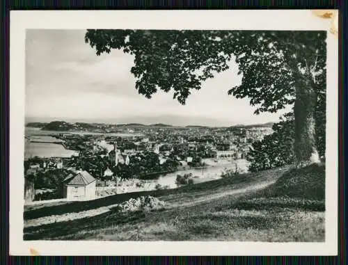 10x Foto Norwegen Norge Ansichten Fjorde Dörfer Hafen Städte uvm. 1940-45