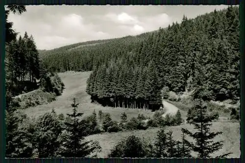 4x Foto AK Willingen Waldeck Upland Hessen Blick Dorf mit Kirche und Umgebung