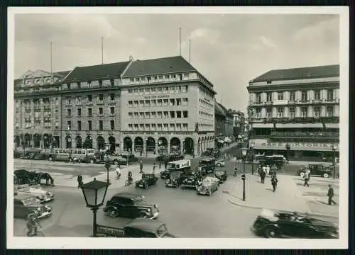 Echt Foto Top AK Berlin, Unter den Linden Ecke Friedrichstraße 1936-40 viele PKW