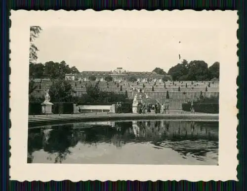 7x Foto Soldaten Wehrmacht im Park uvm. Sanssouci in Potsdam Berlin 1939