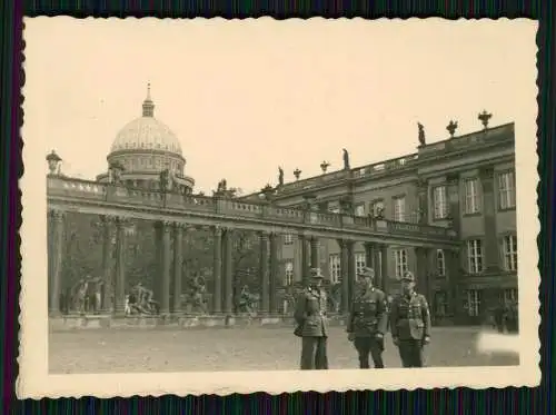 7x Foto Soldaten Wehrmacht im Park uvm. Sanssouci in Potsdam Berlin 1939