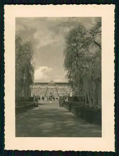 7x Foto Soldaten Wehrmacht im Park uvm. Sanssouci in Potsdam Berlin 1939