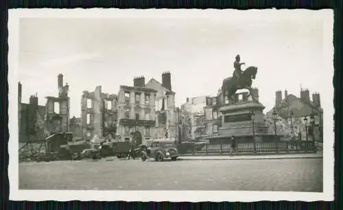 6x Foto Soldaten Wehrmacht Kriegszerstörungen Orléans Loire Centre-Val de 1941