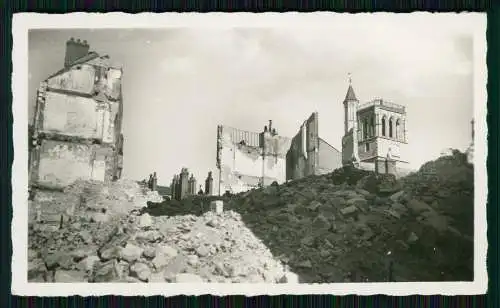 6x Foto Soldaten Wehrmacht Kriegszerstörungen Orléans Loire Centre-Val de 1941