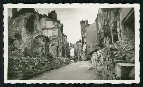 6x Foto Soldaten Wehrmacht Kriegszerstörungen Orléans Loire Centre-Val de 1941