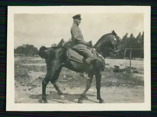 7x Foto 1. WK Soldat mit Pferd Springreiten über Hürden und Besen 1917-18