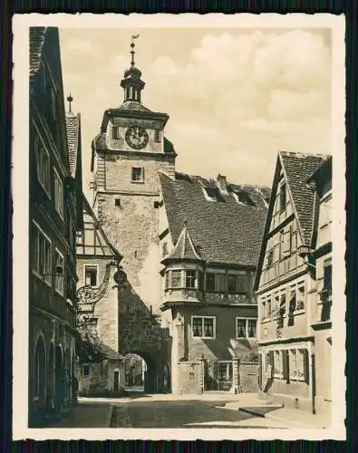 20x Foto Rothenburg ob der Tauber Mittelfranken diverse Ansichten 1940