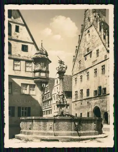 20x Foto Rothenburg ob der Tauber Mittelfranken diverse Ansichten 1940