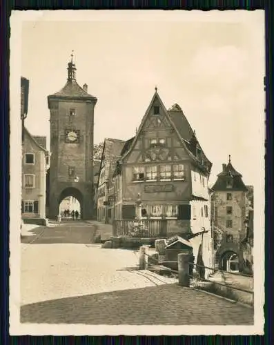 20x Foto Rothenburg ob der Tauber Mittelfranken diverse Ansichten 1940