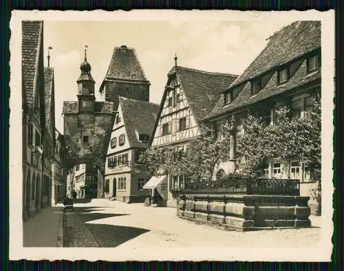 20x Foto Rothenburg ob der Tauber Mittelfranken diverse Ansichten 1940