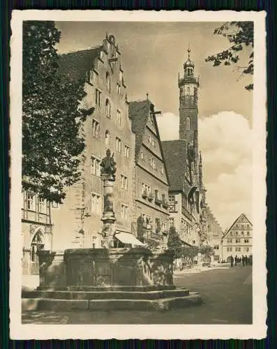 20x Foto Rothenburg ob der Tauber Mittelfranken diverse Ansichten 1940