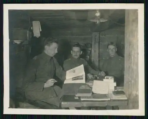 9x Foto 1. WK Kurland Lettland Deutsche Soldaten Bunker Shelter Graben uvm. 1918