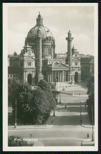 5x Foto AK Wien Österreich, Prater Riesenrad bei Nacht und andere 1936