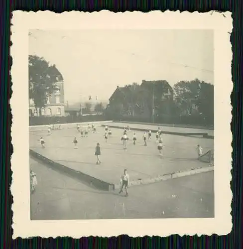 3x Foto Ursula Ante Rollschuh-Club Dortmund Training auf Vereinsgelände 1936-45