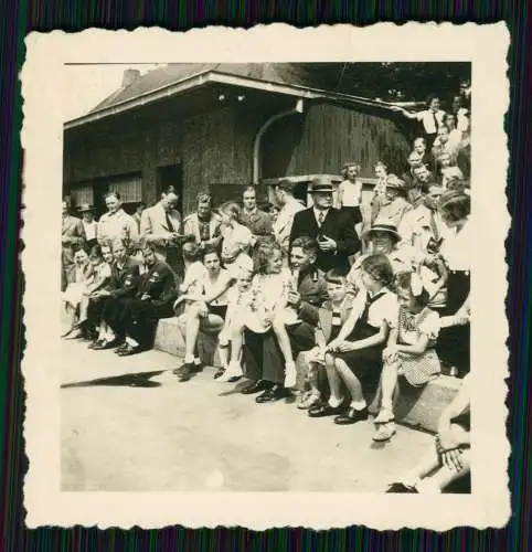 4x Foto Ursula Ante Rollschuh-Club Dortmund Training auf Vereinsgelände 1936-45