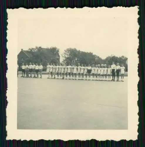 4x Foto Ursula Ante Rollschuh-Club Dortmund Training auf Vereinsgelände 1936-45