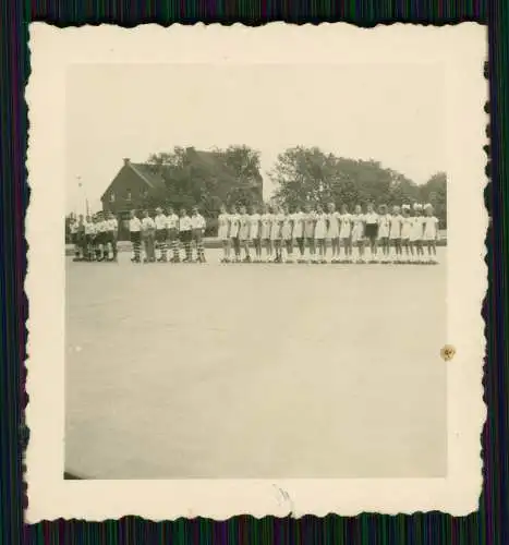 4x Foto Ursula Ante Rollschuh-Club Dortmund Training auf Vereinsgelände 1936-45