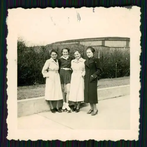 6x Foto Ursula Ante Rollschuh-Club Dortmund Training auf Vereinsgelände 1936-45