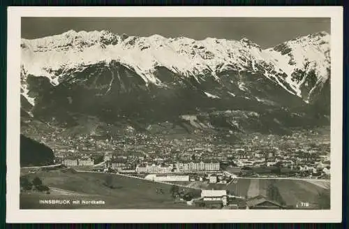 4x alte Foto AK Ansichtskarte Postkarte Innsbruck in Tirol diverse Ansichten